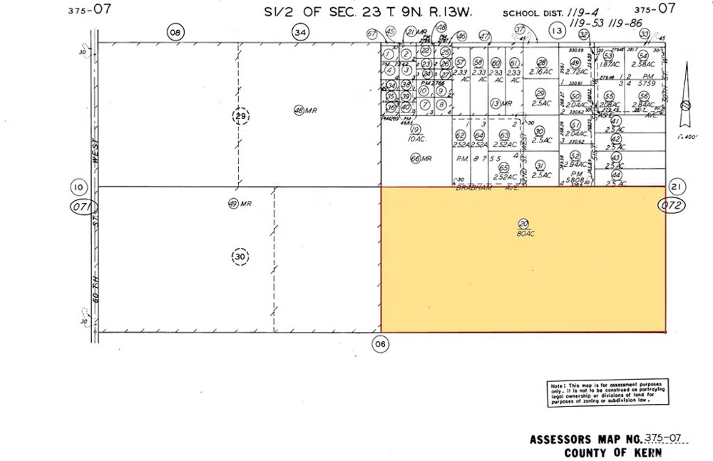 50 W to 55 Street West On Holiday Avenue Rosamond, CA 93560