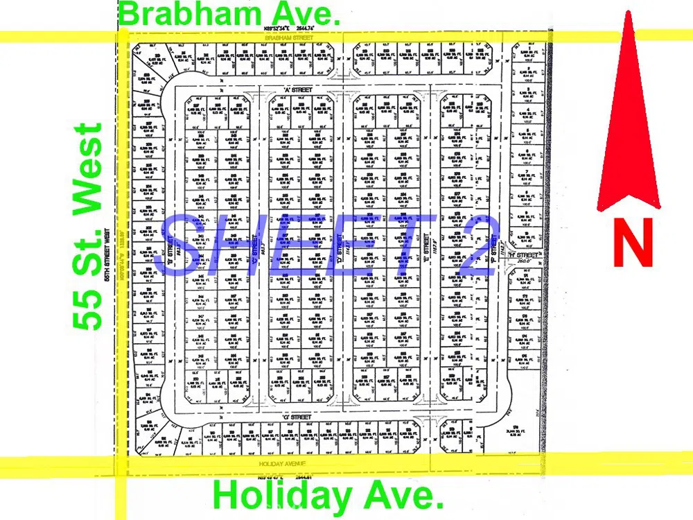 50 W to 55 Street West On Holiday Avenue Rosamond, CA 93560