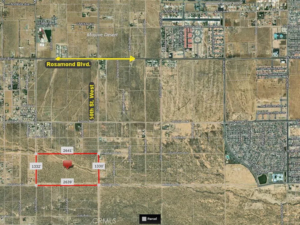 50 W to 55 Street West On Holiday Avenue Rosamond, CA 93560