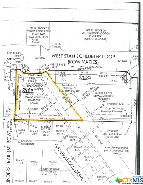 2410 W Stan Schlueter Loop