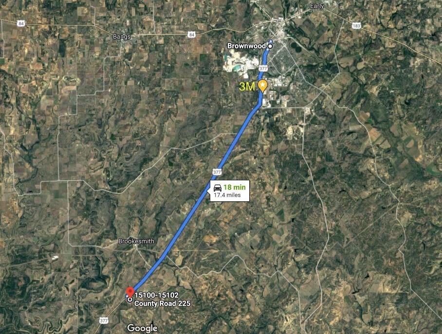 377 S. Highway Brownwood, TX 76827