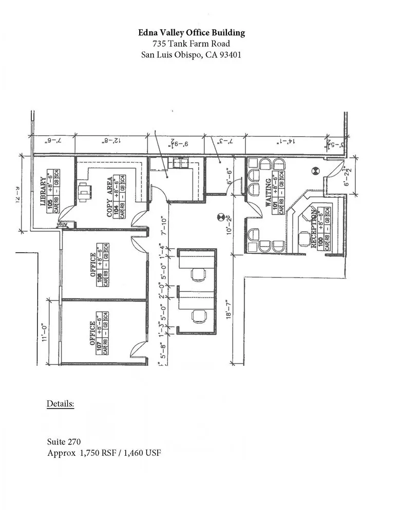 735 Tank Farm Road #270 San Luis Obispo, CA 93401
