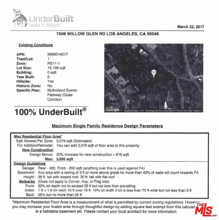 7506 Willow Glen Road Los Angeles, CA 90046