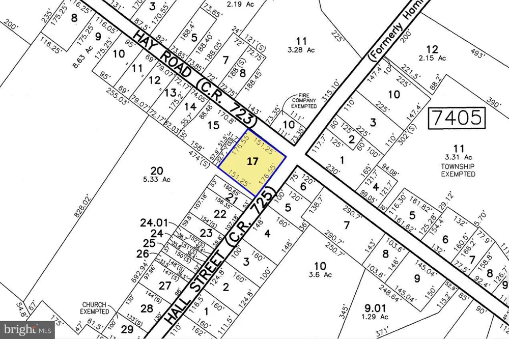 0 HALL STREET Hammonton, NJ 08037