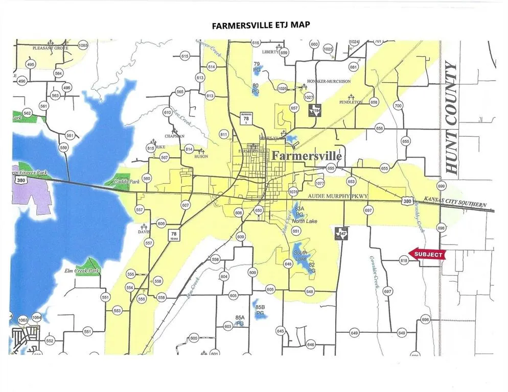 County Road 818 Farmersville, TX 75442