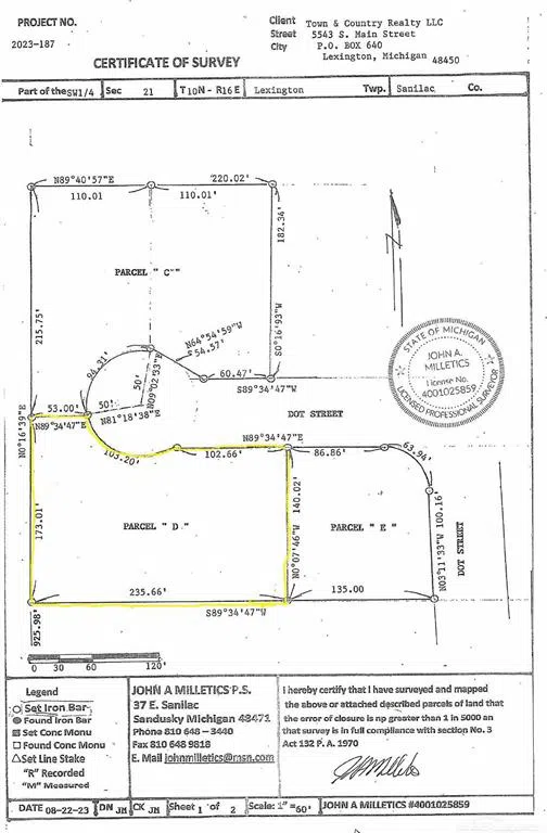 Dot Street Croswell City, MI 48422