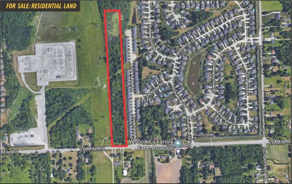 26 Mile Road Washington Township, MI 48094