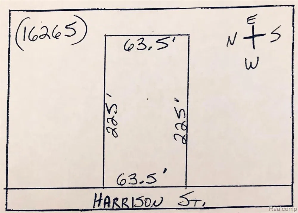 16265 HARRISON Romulus City, MI 48174