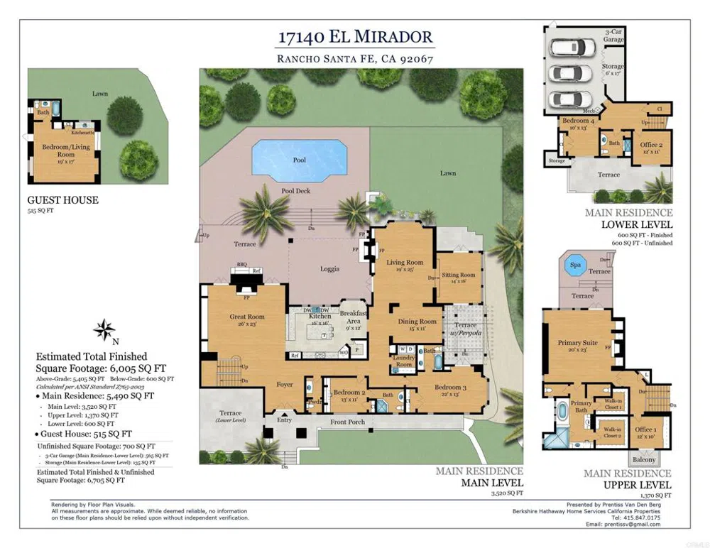 17140 El Mirador Rancho Santa Fe, CA 92067