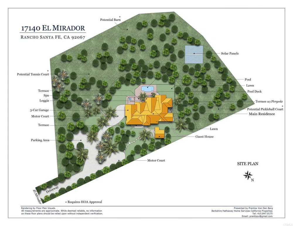 17140 El Mirador Rancho Santa Fe, CA 92067