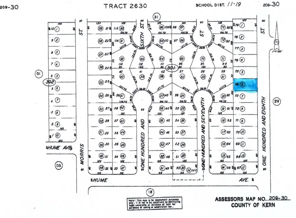 108th Street California City, CA 93505