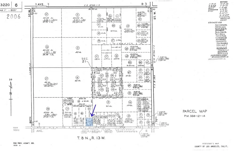 Ave E & 75th  St West Lancaster, CA 93536
