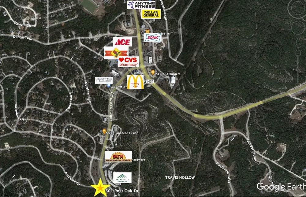 20501 Post Oak Drive Lago Vista, TX 78645