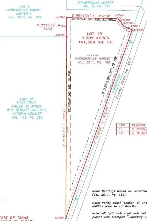 County Road 607 Farmersville, TX 75442