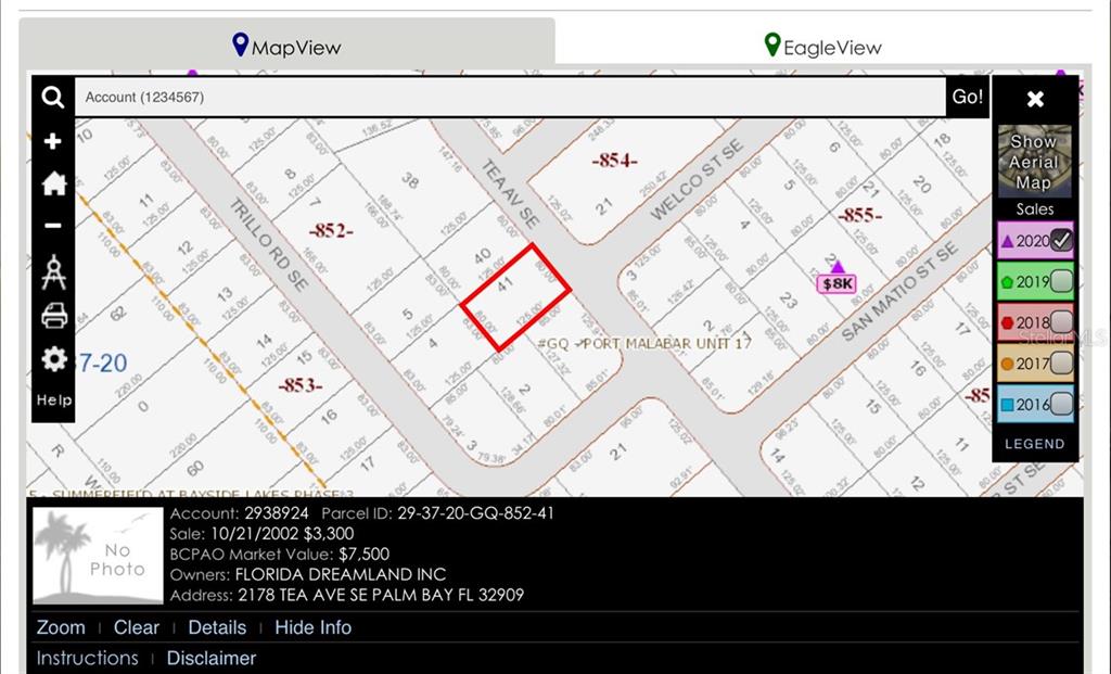 2178 TEA AVENUE SE Palm Bay, FL 32909