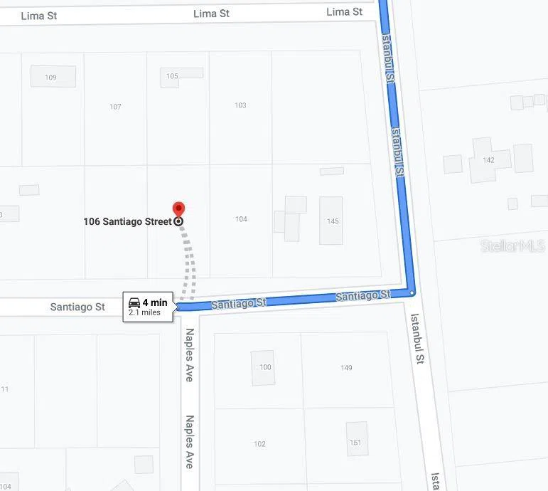 106 SANTIAGO STREET Interlachen, FL 32148