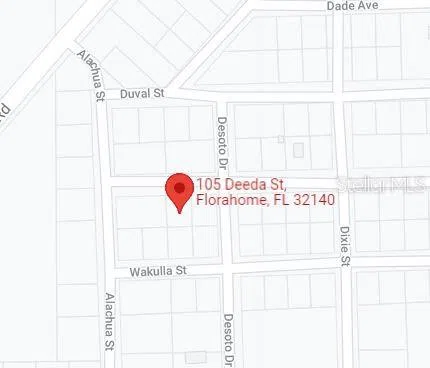 105 DEEDA STREET Florahome, FL 32140