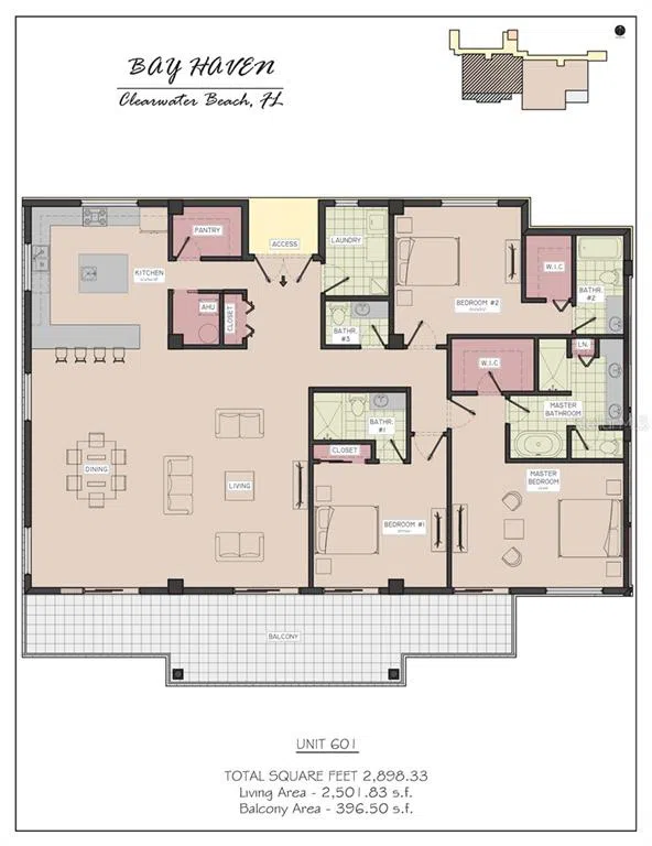 64 BAY ESPLANADE #601 Clearwater, FL 33767