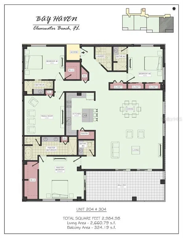 64 BAY ESPLANADE #304 Clearwater, FL 33767