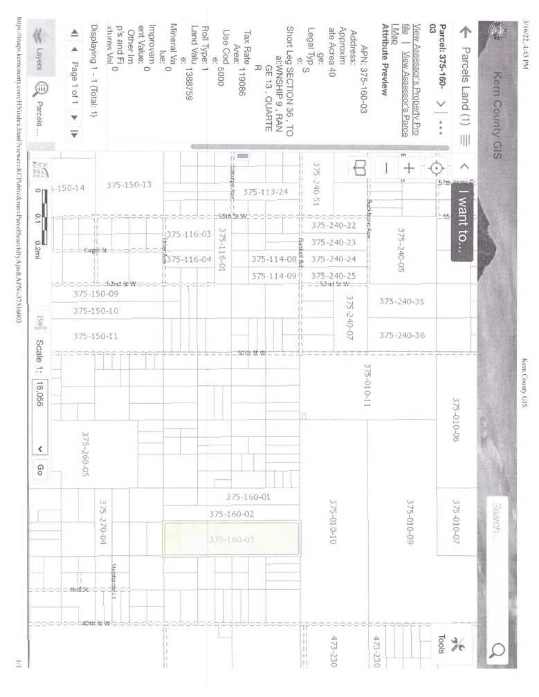 42 Street west Gaskell Road Rosamond, CA 93560