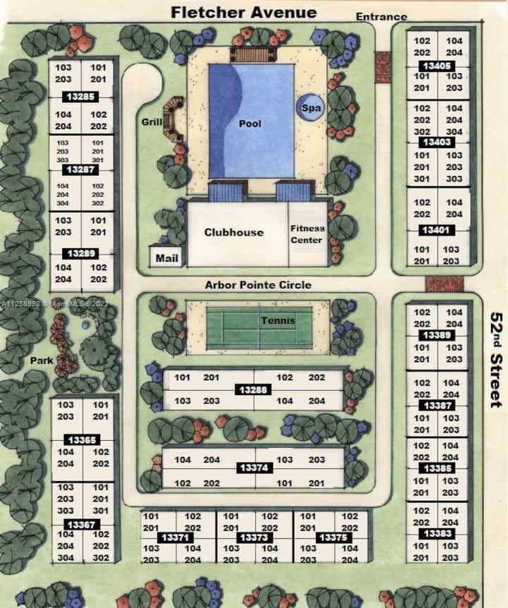 13389 ARBOR POINTE #204 Tampa, FL 33617