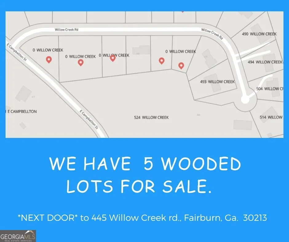 0 Willow Creek RD Fairburn, GA 30213