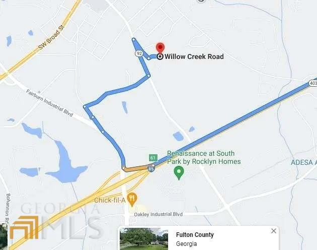 0 Willow Creek RD Fairburn, GA 30213