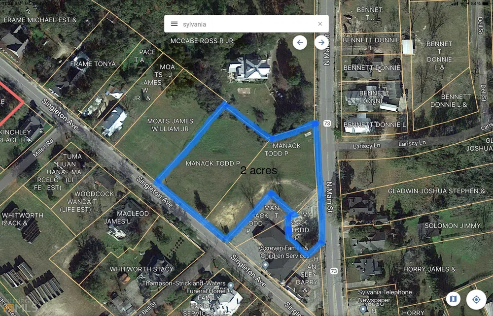 221 N Main STS Sylvania, GA 30467