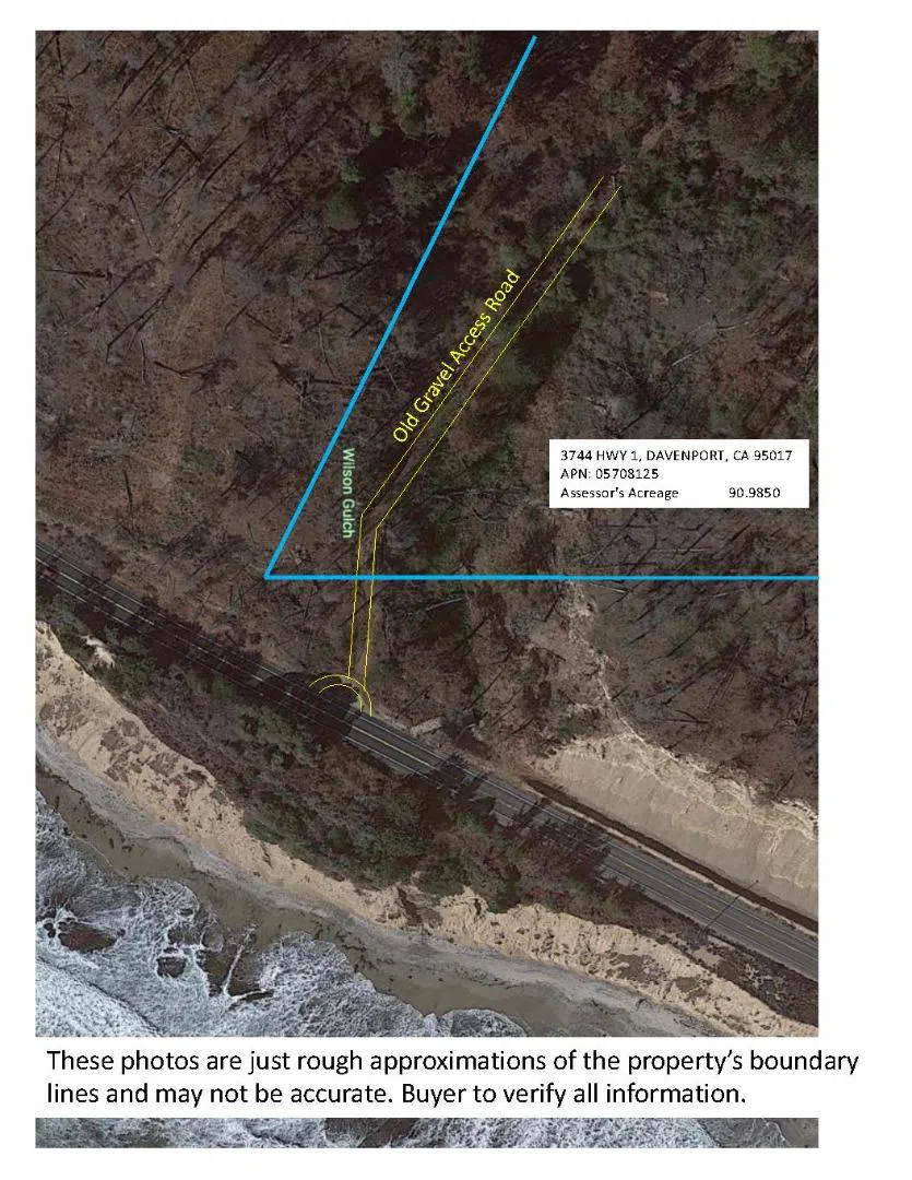 3744 Hwy 1 Davenport, CA 95017