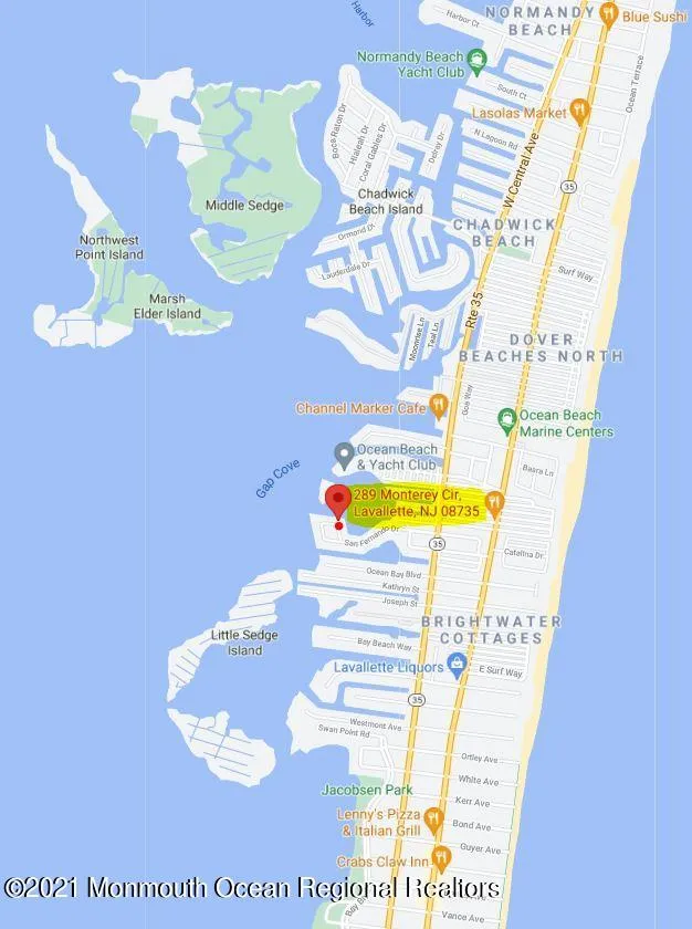 289 Monterey Circle Lavallette, NJ 08735