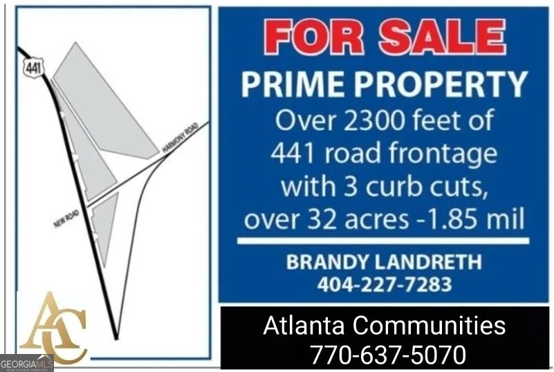 0 441 And Harmony RD Eatonton, GA 31024