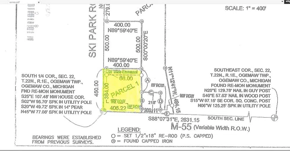 W M-76 Ogemaw Township, MI 48661