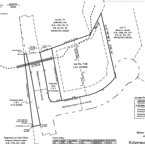 Lot 72R Old Forest Court #72R