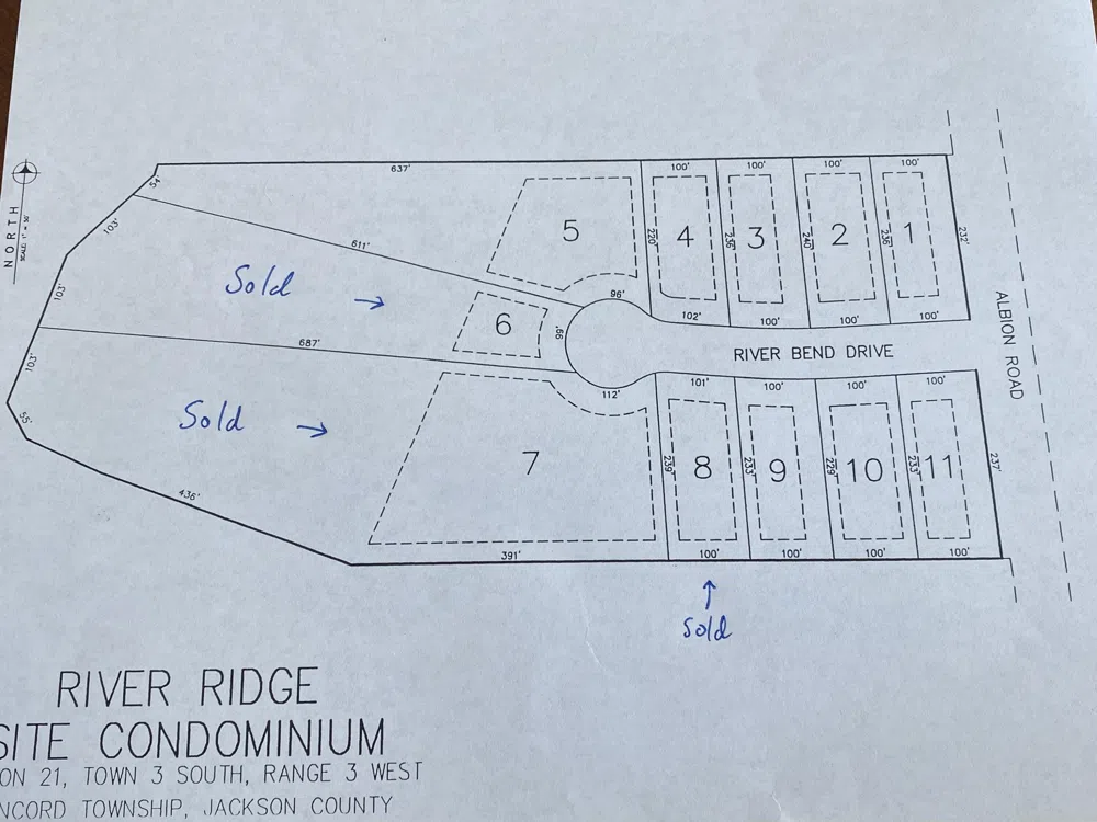 RIVER BEND Drive Lot #5 Concord, MI 49237