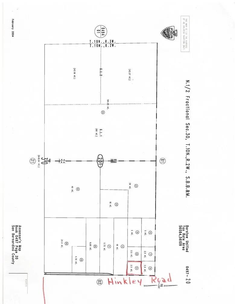 21 Hinkley Hinkley, CA 92347