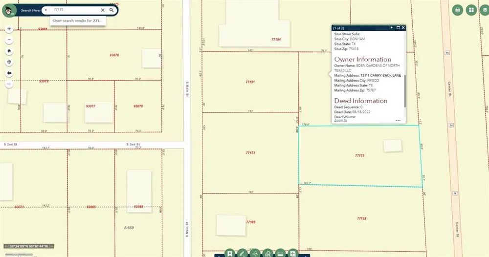 125 S Center Street Bonham, TX 75418