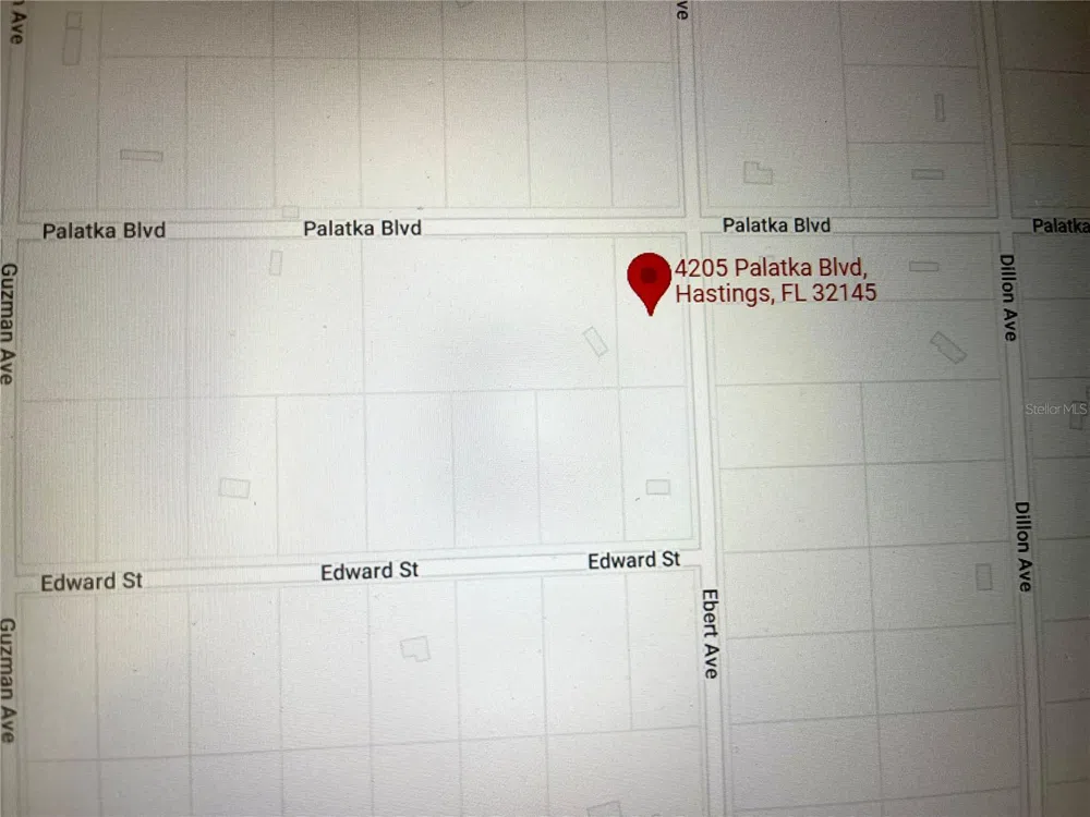 4205 PALATKA BOULEVARD Hastings, FL 32145