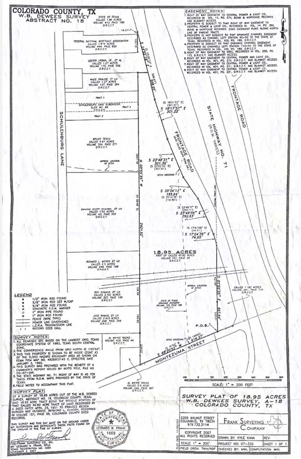 State Highway 71 Bypass Columbus, TX 78934