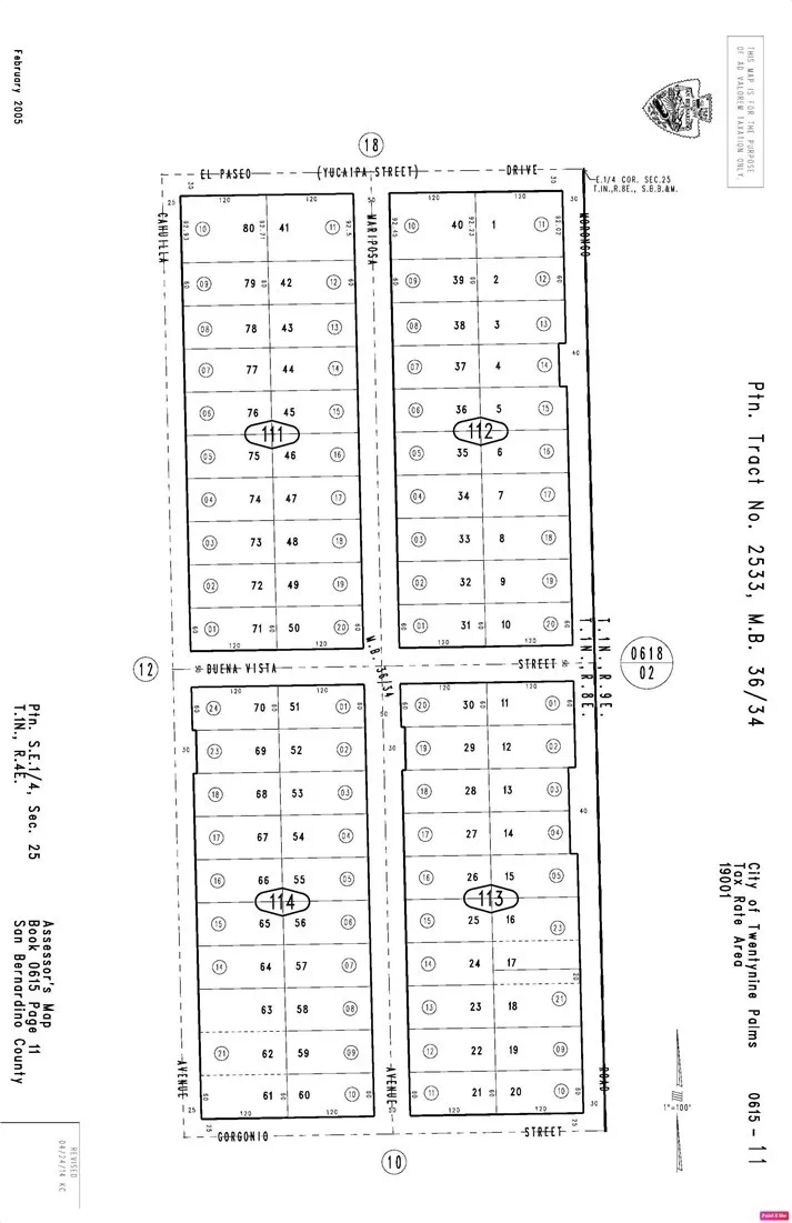 Cahuilla Avenue 29 Palms, CA 92277