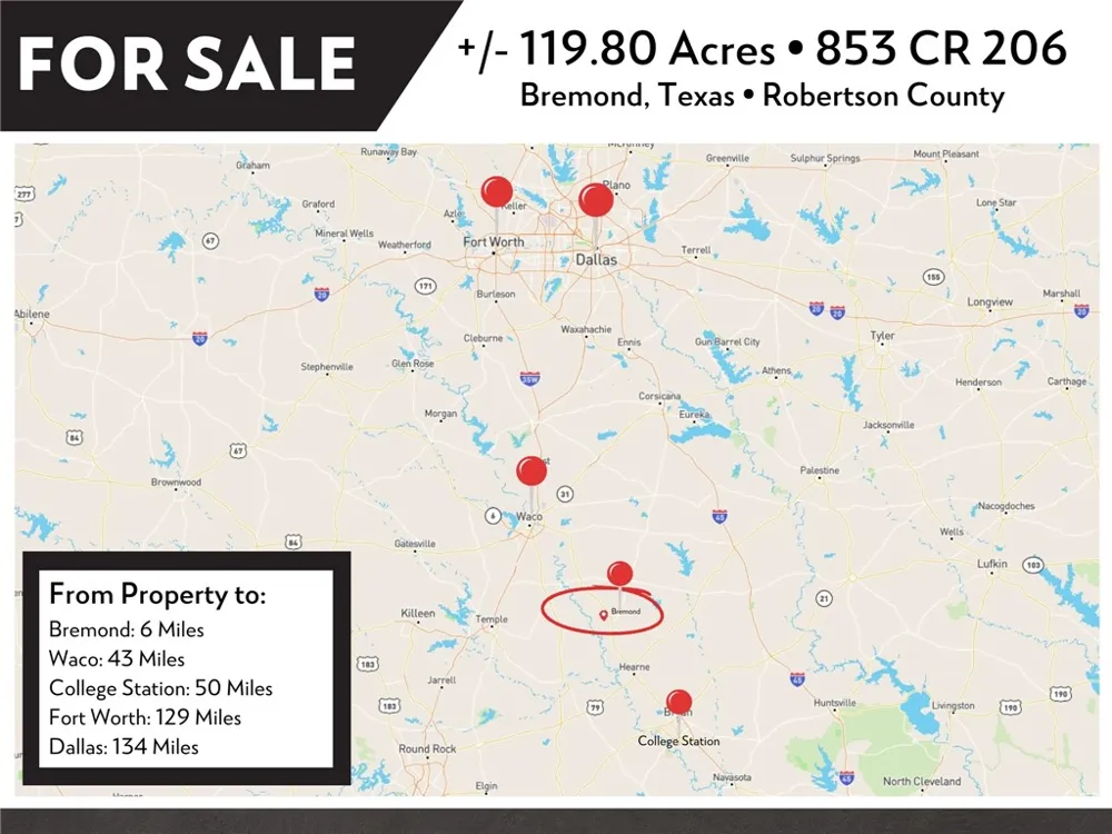 853 County Road 206 Bremond, TX 76629