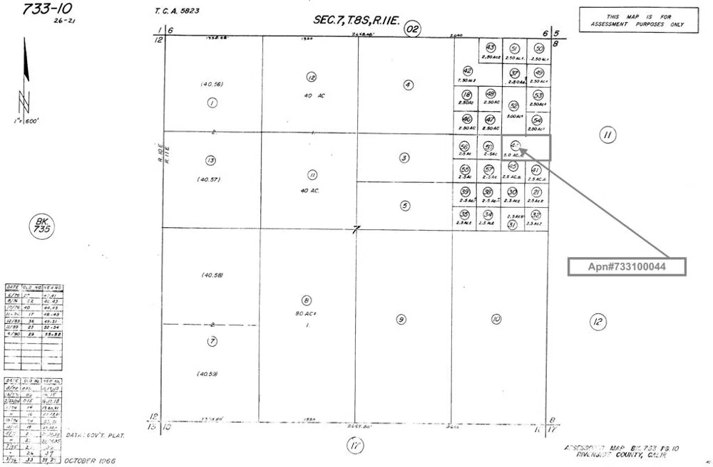 Land 5 Acres Apn#733100044 North Shore, CA 92254