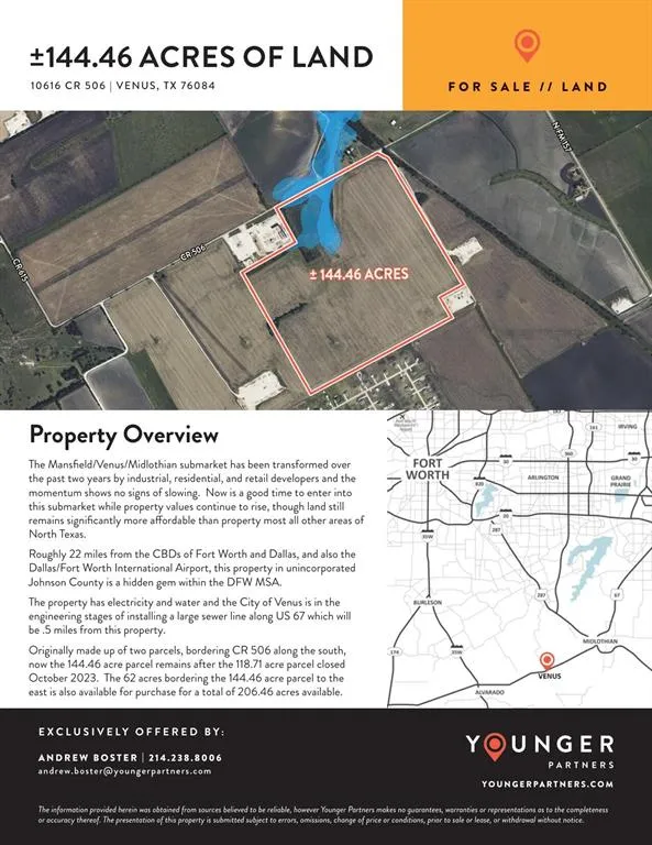 10616 County Road 506 Venus, TX 76084