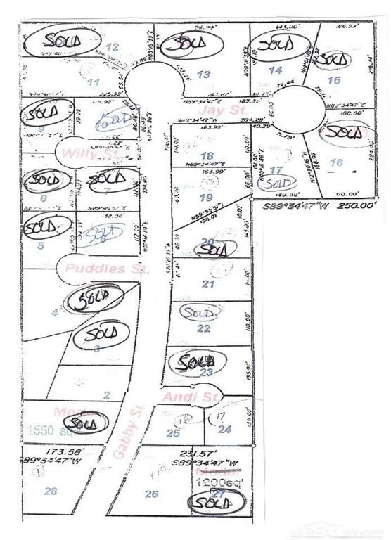 GABBY STREET LOT 28 STREET Croswell City, MI 48422