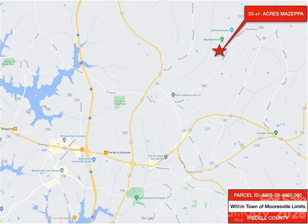0 Mazeppa Road Mooresville, NC 28115