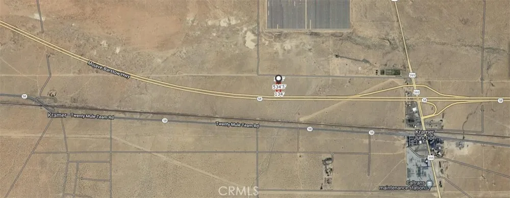 Mojave Barstow 58 Highway Kramer Junction, CA 92347