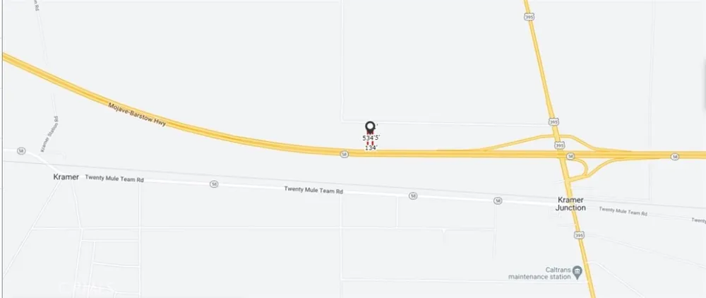 Mojave Barstow 58 Highway Kramer Junction, CA 92347