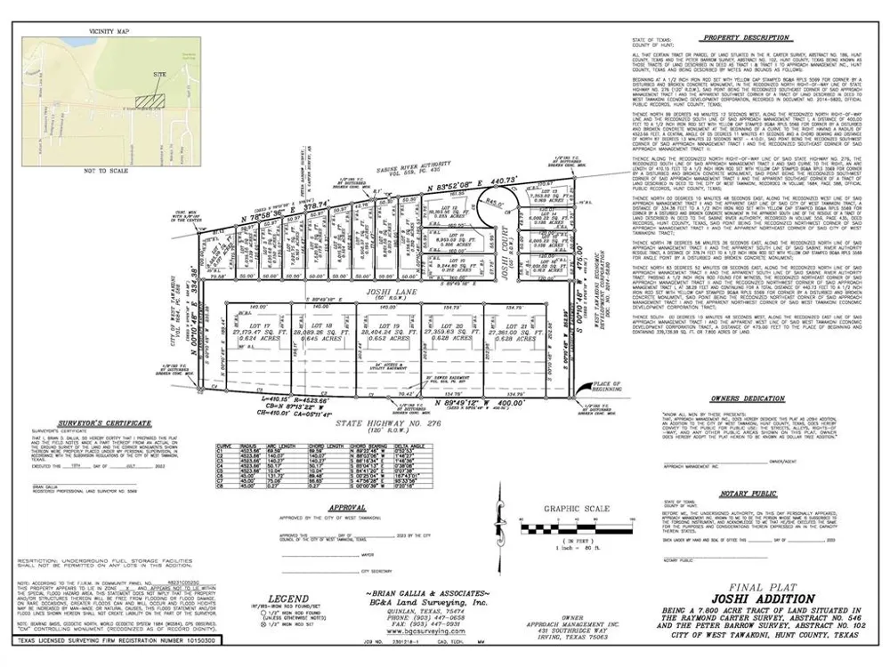 Hwy 276 West Tawakoni, TX 75474