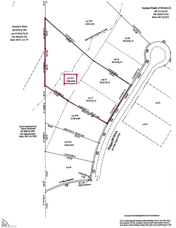 0 Ridgecliff Drive Rural Hall, NC 27045