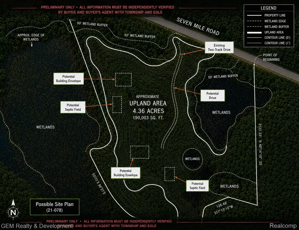 5700 Seven Mile Road Salem Township, MI 48178