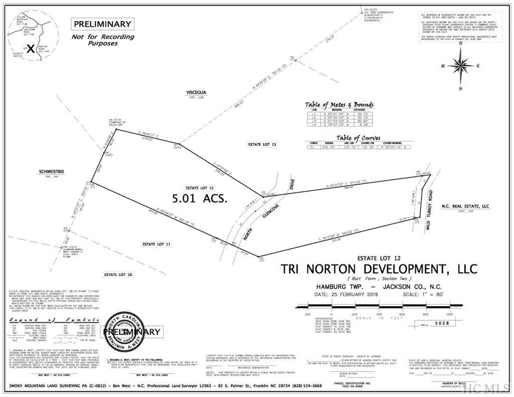 Lot 12 GlenCove Drive Cashiers, NC 28717